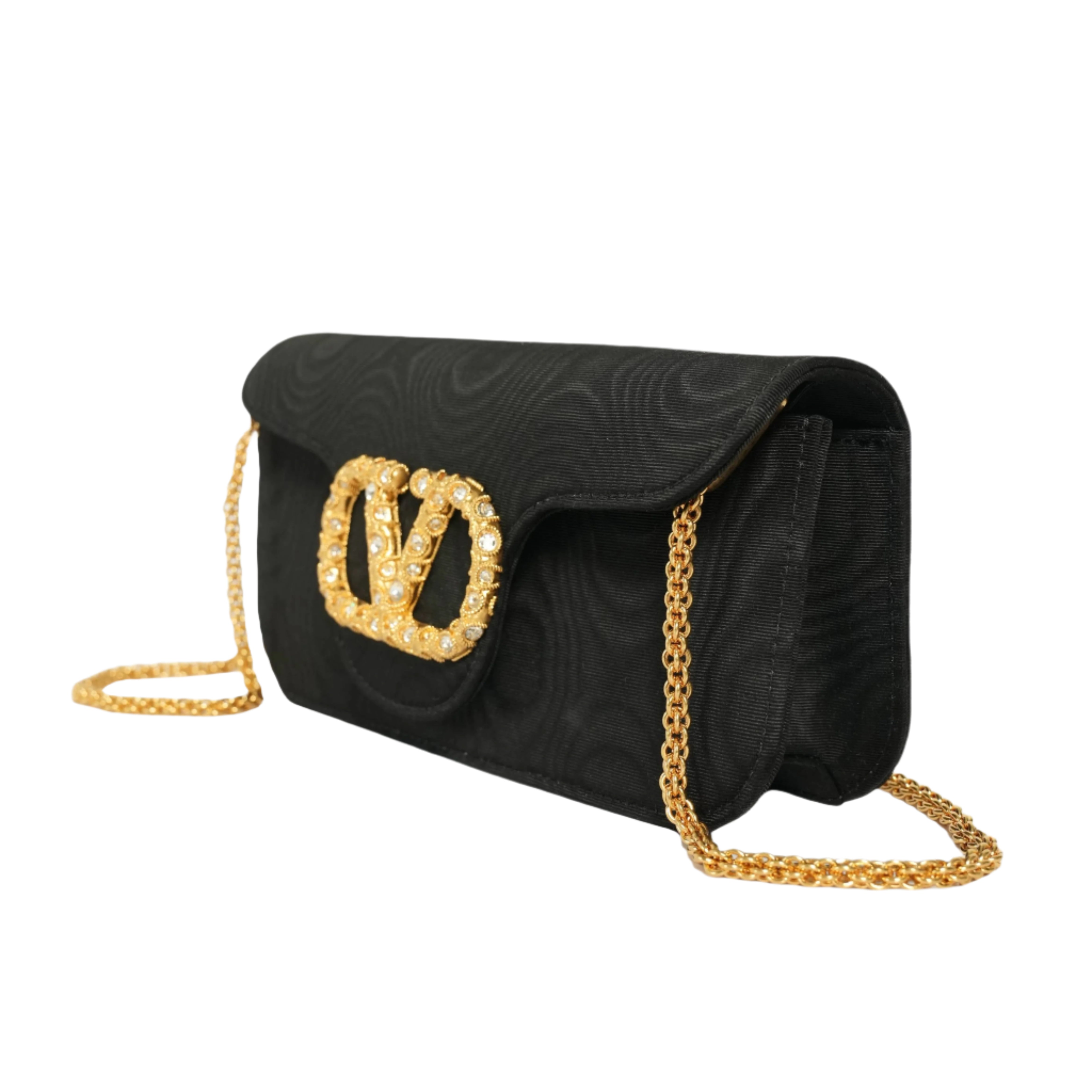 Valentino Garavani Black Clutch Bag