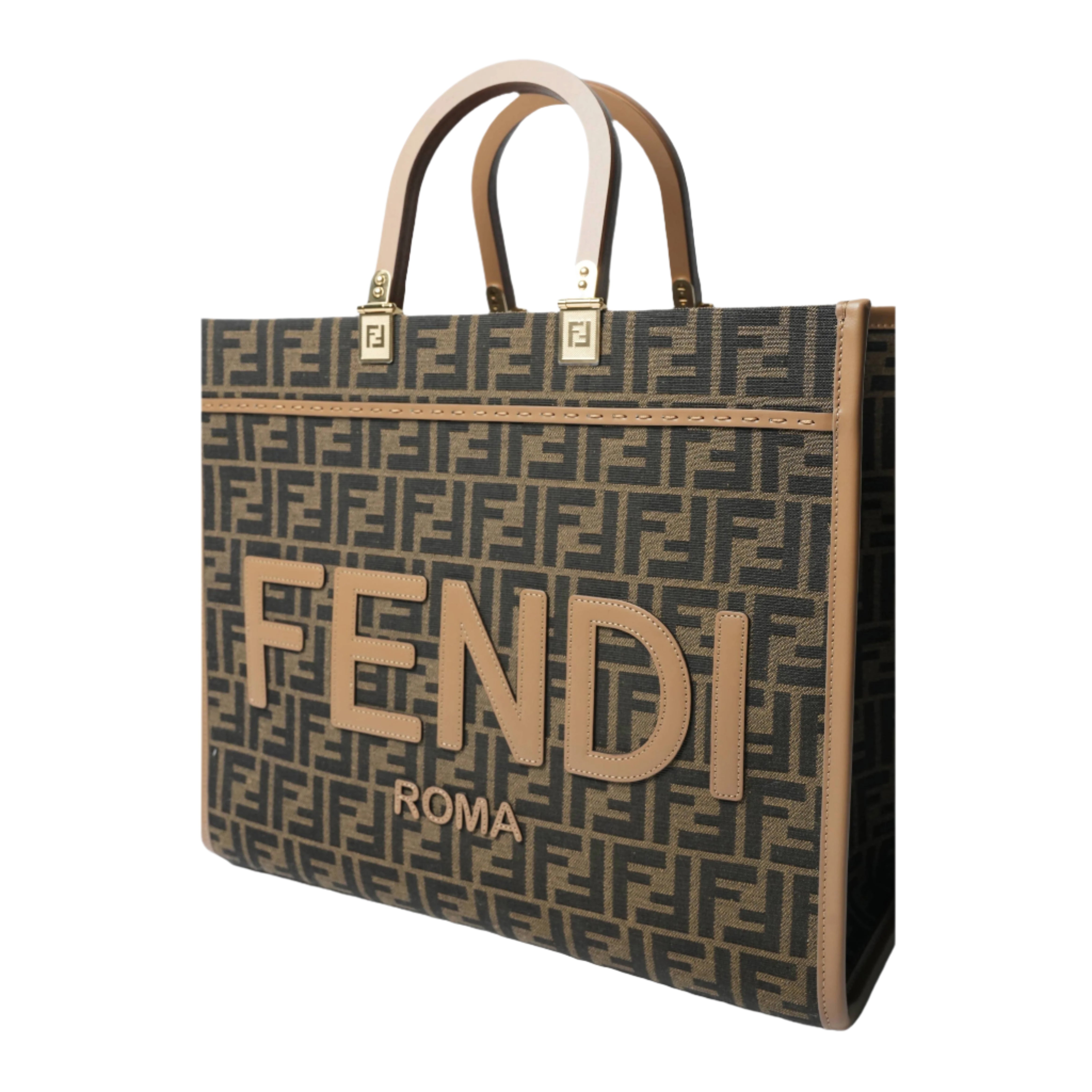 Fendi Brown Medium Sunshine Bag