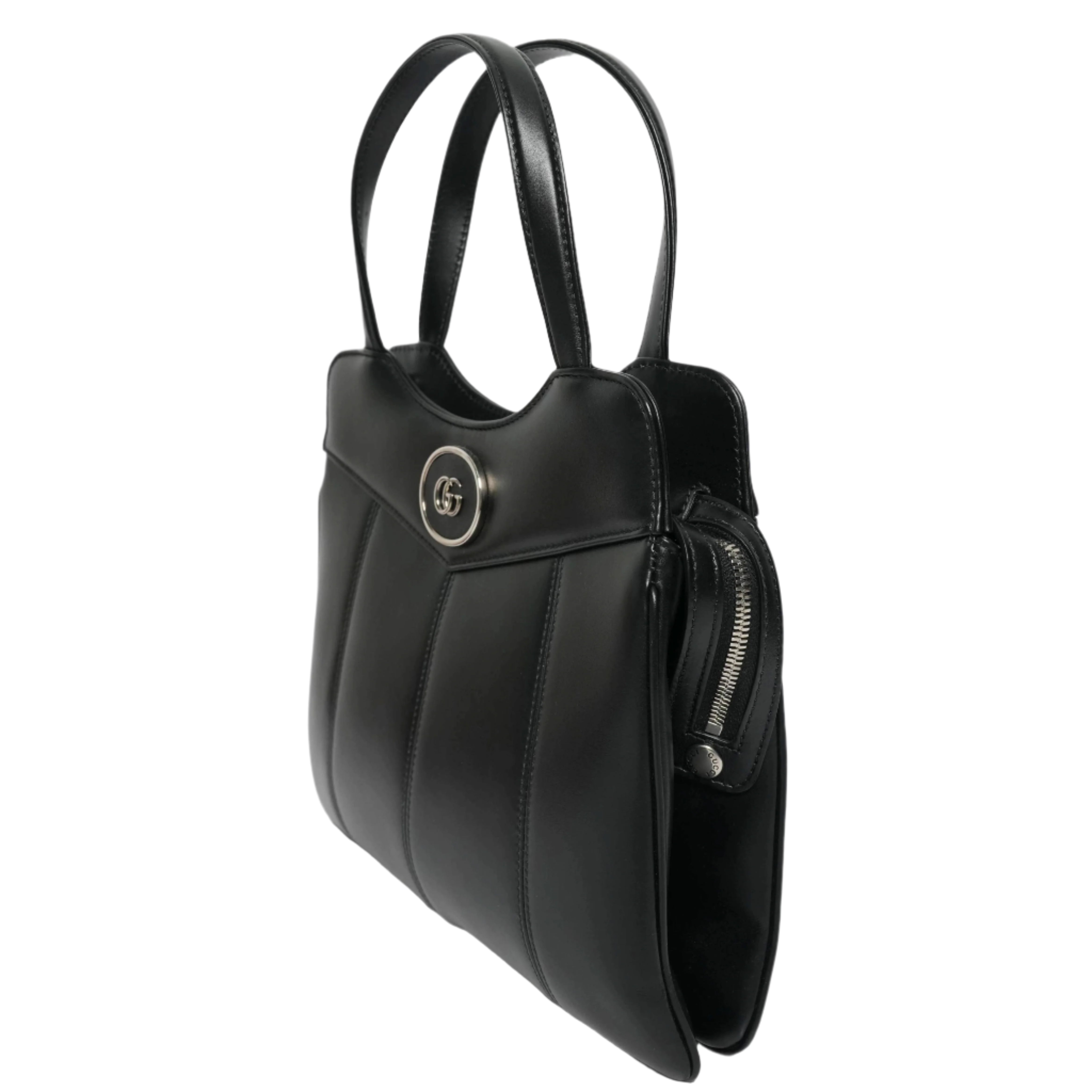 Gucci Black Leather Shoulder Bags