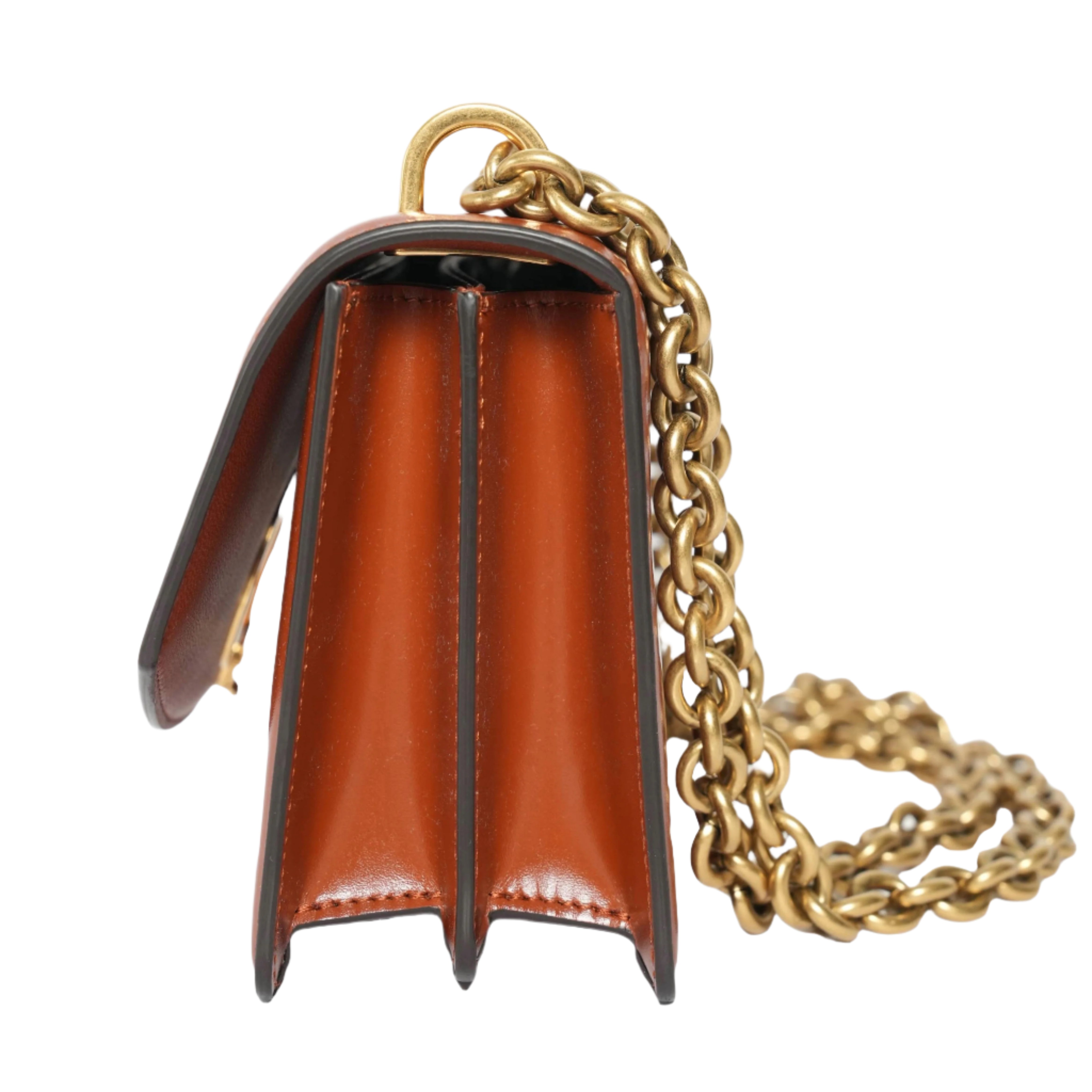 Valentino Garavani Brown Vain Shoulder Bags