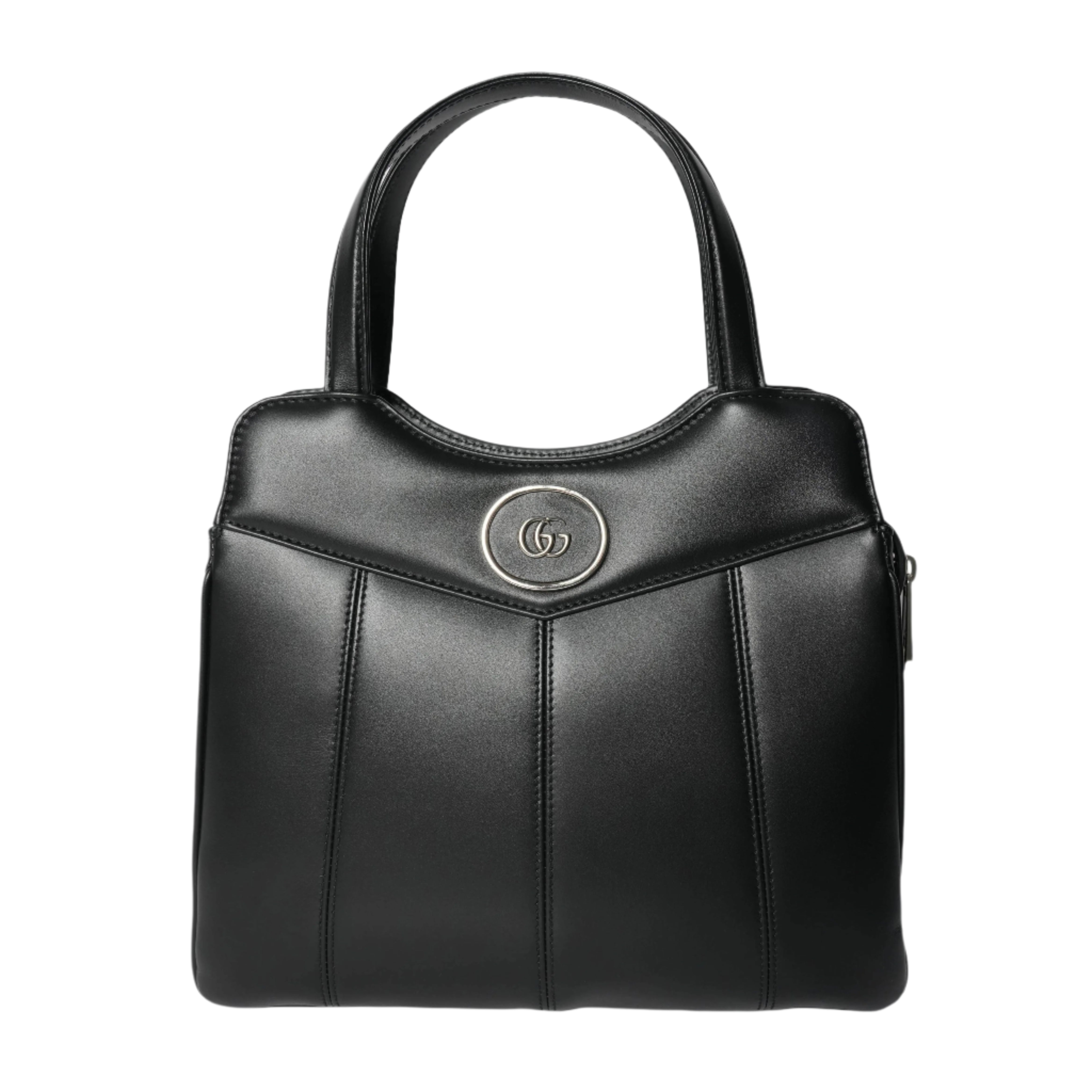 Gucci Black Leather Shoulder Bags