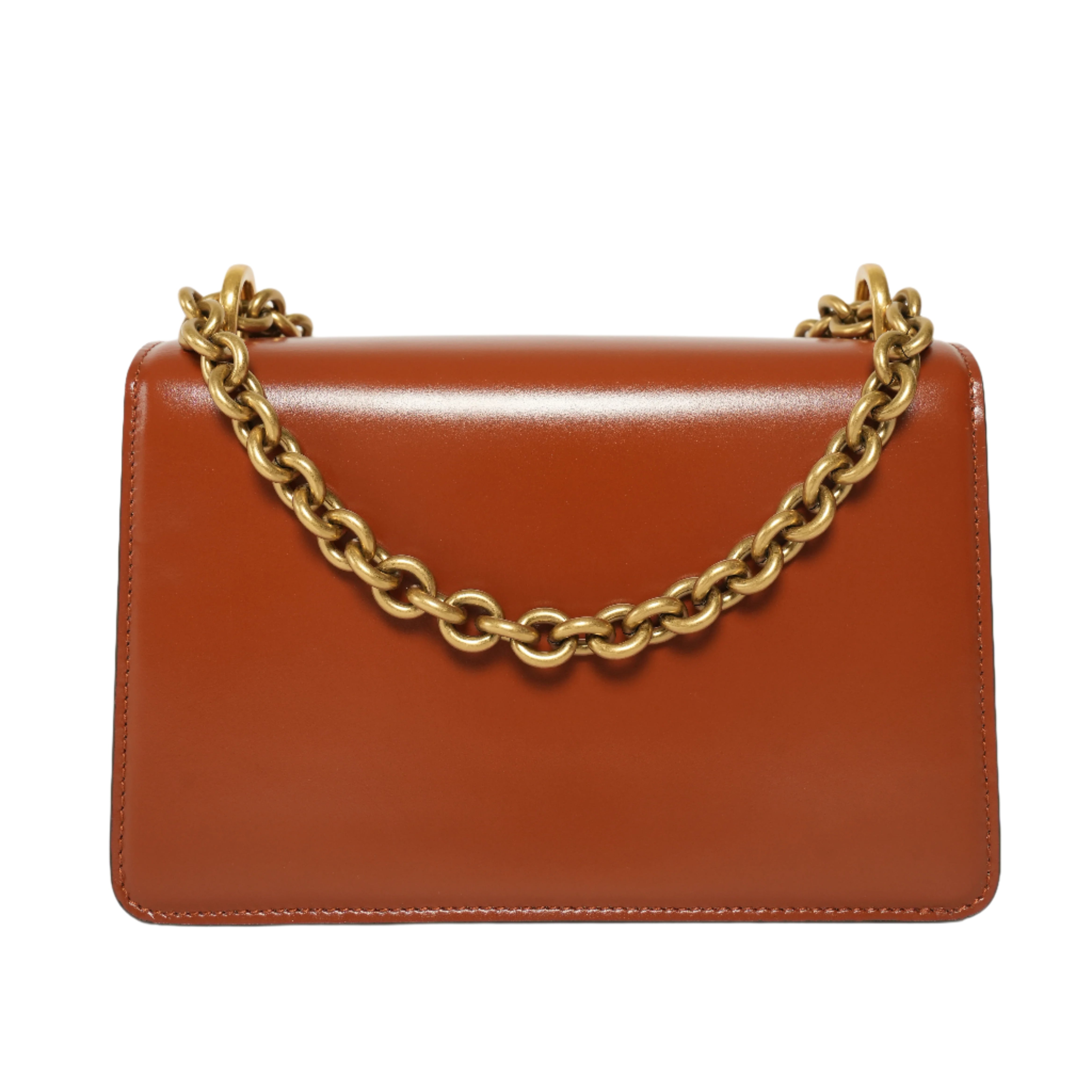 Valentino Garavani Brown Vain Shoulder Bags