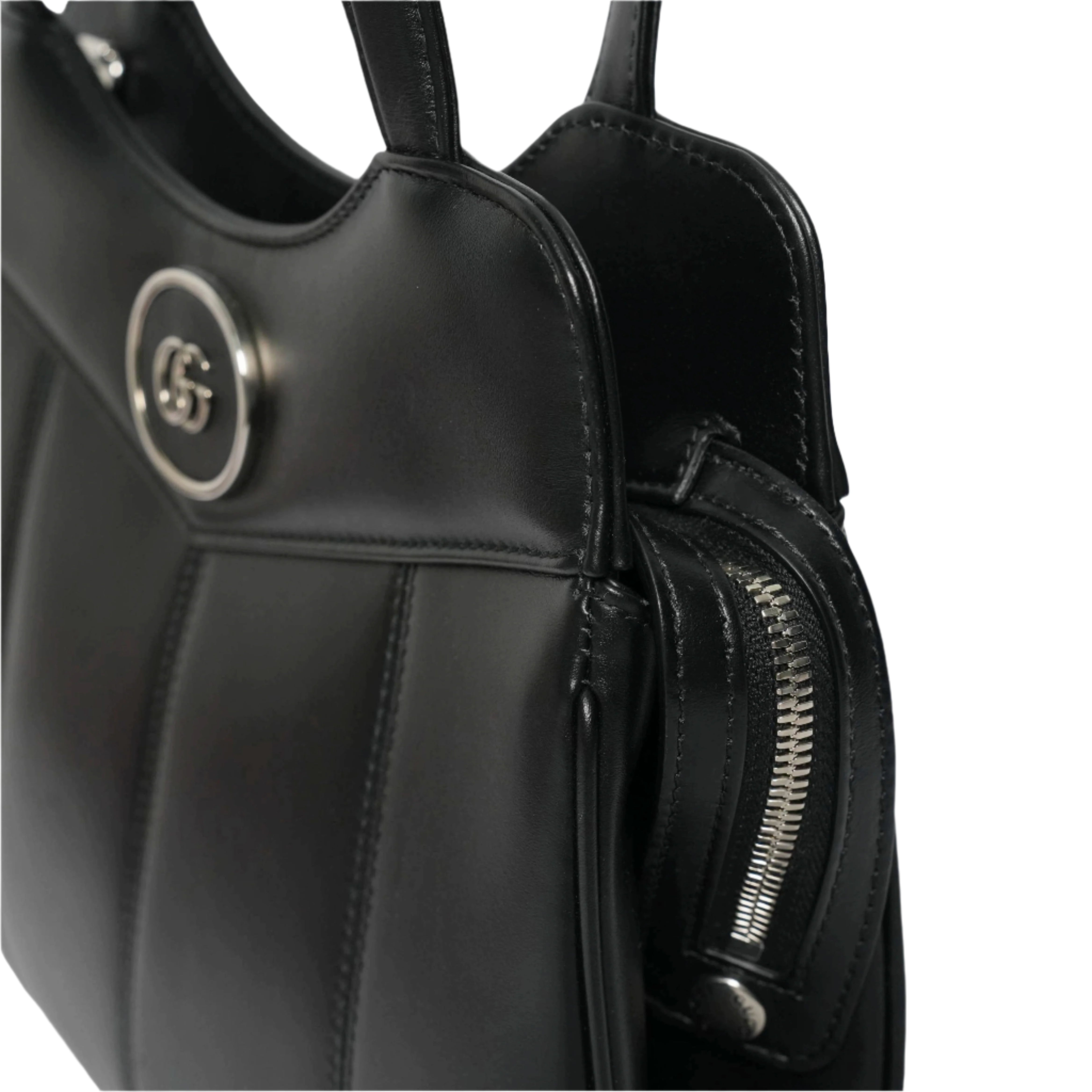 Gucci Black Leather Shoulder Bags