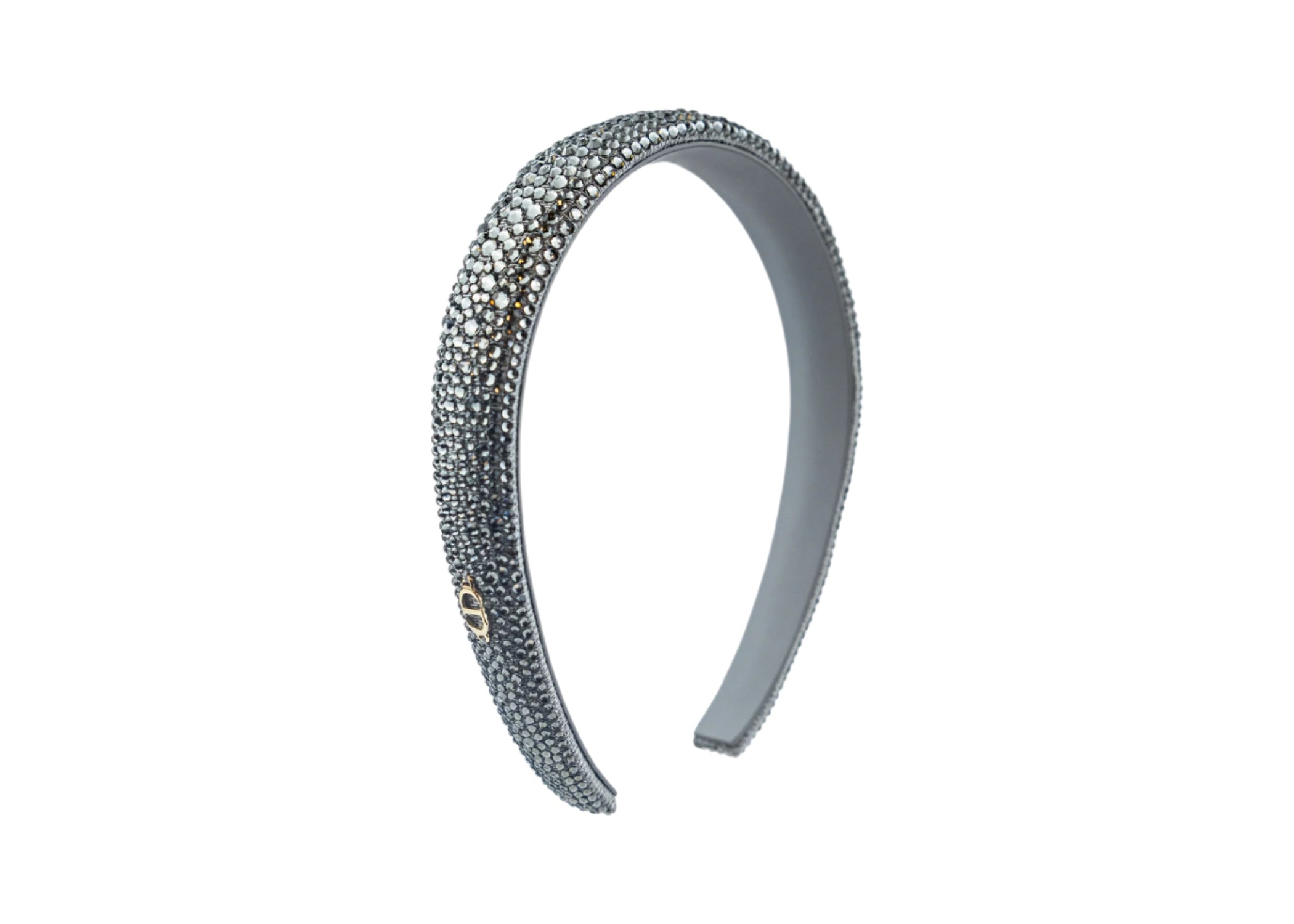 Dior Band Headband – Silver-Tone Strass