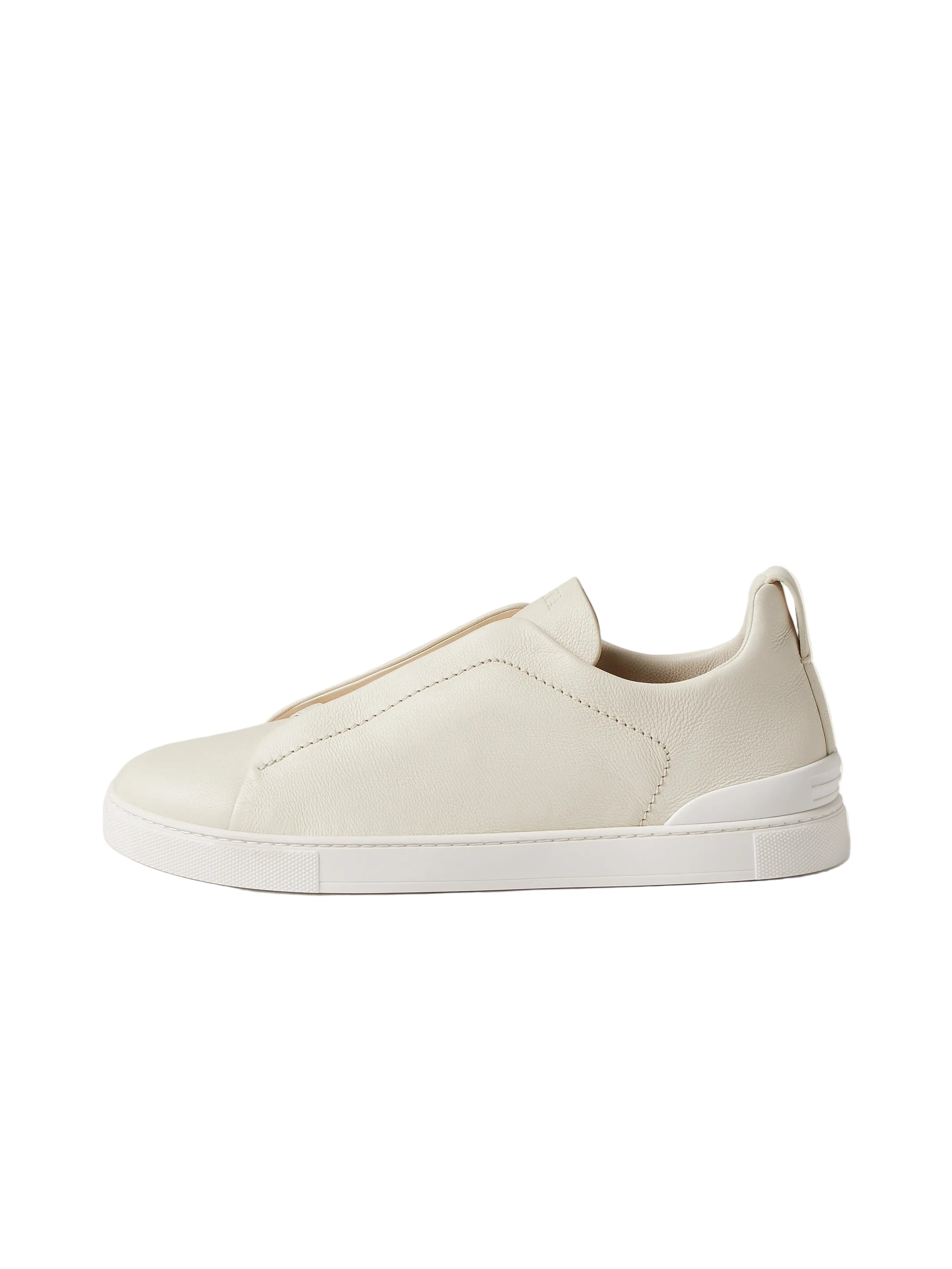 Zegna - White Triple Stitch™ SECONDSKIN Sneakers