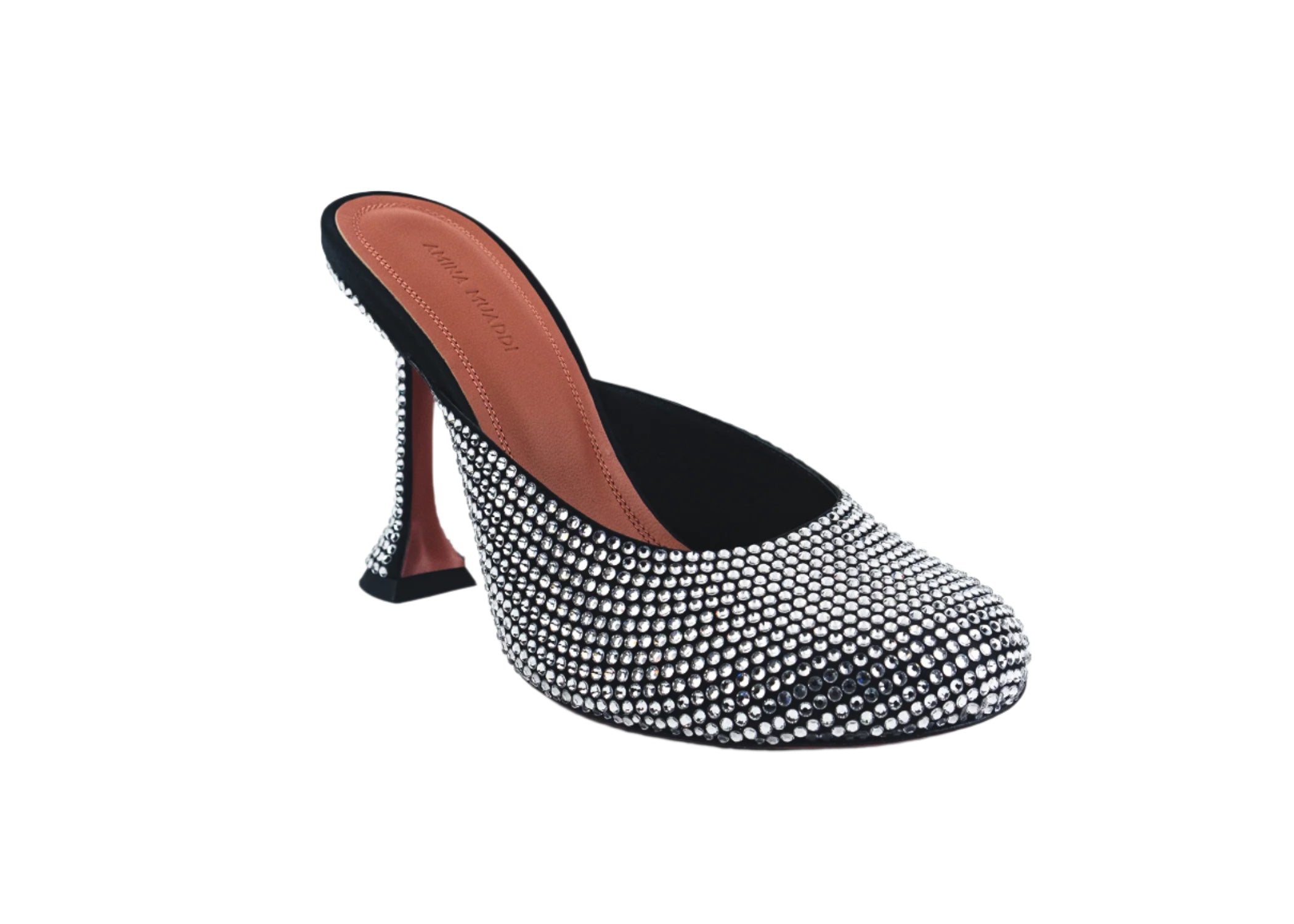 Amina Muaddi Iris Crystal Slipper 95