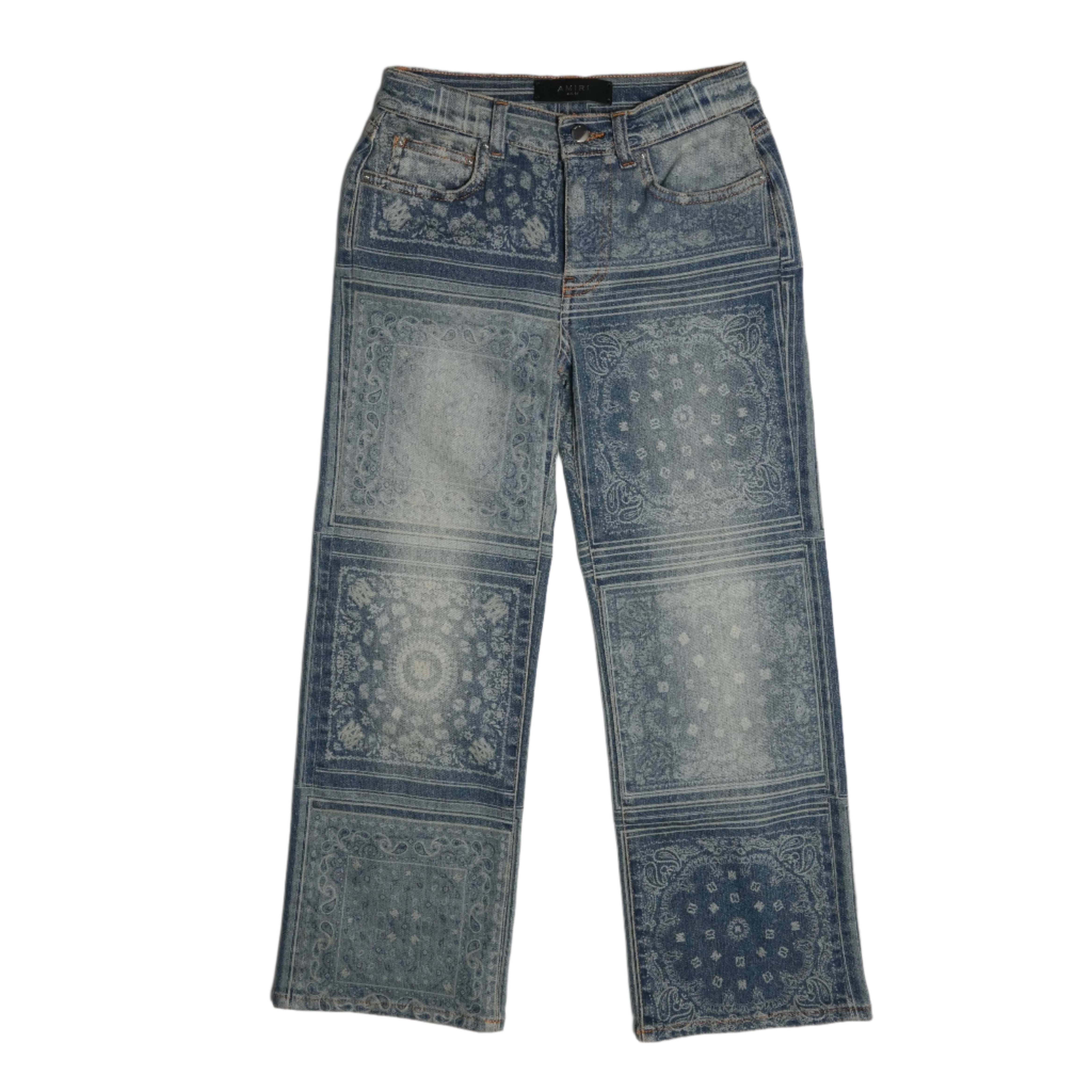 Bandana Straight Jean by Amiri