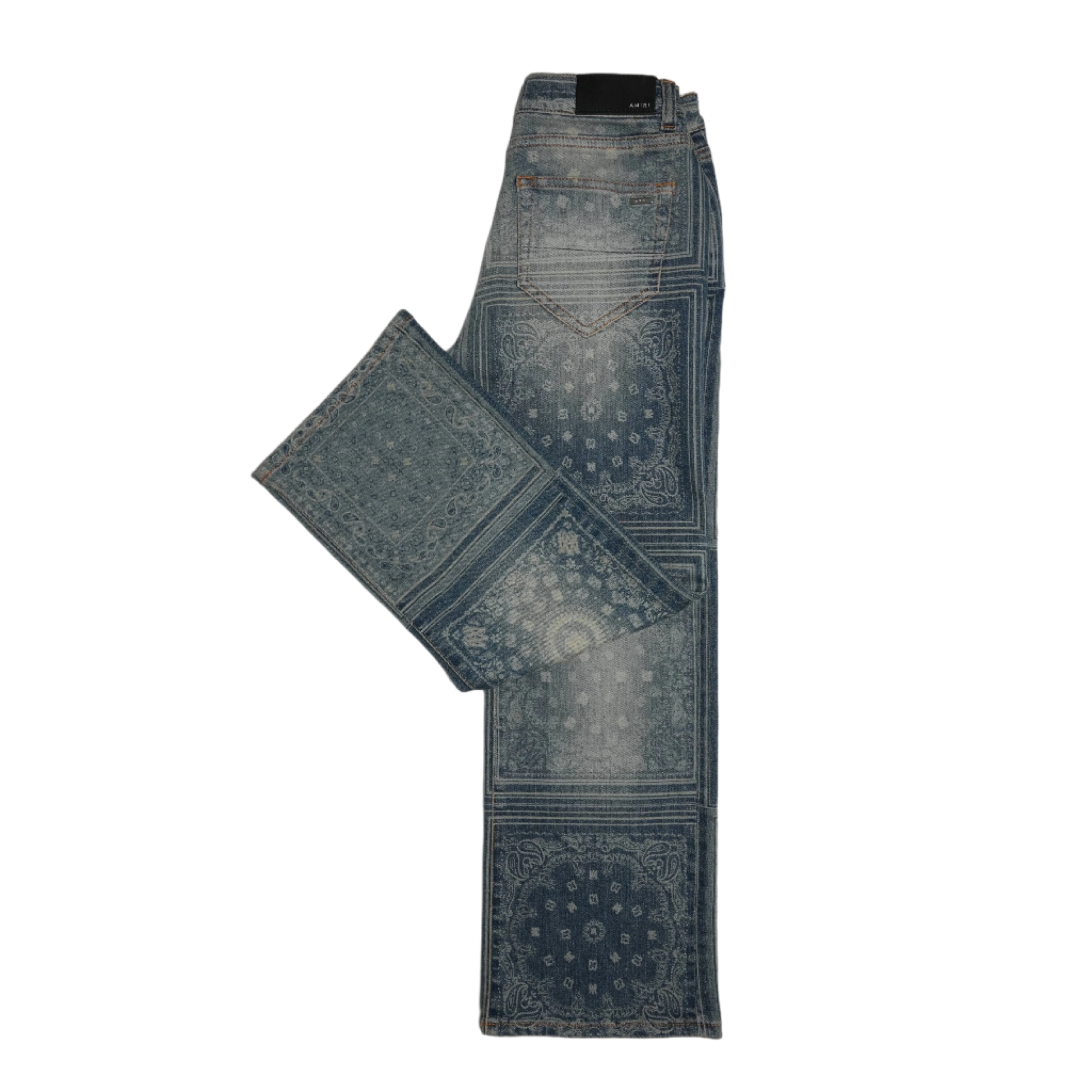 Bandana Straight Jean by Amiri