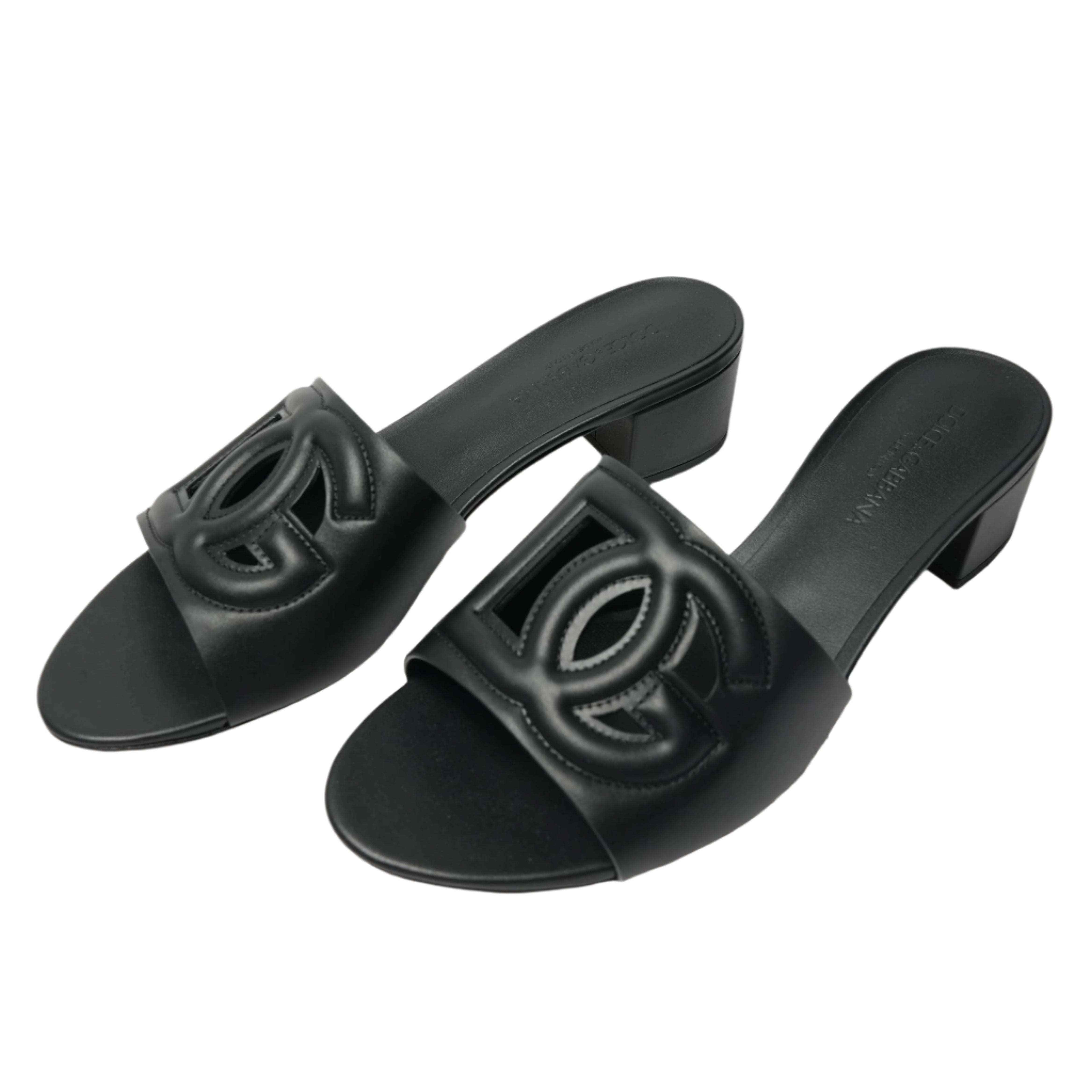 Heeled Slides by Dolce & Gabbana