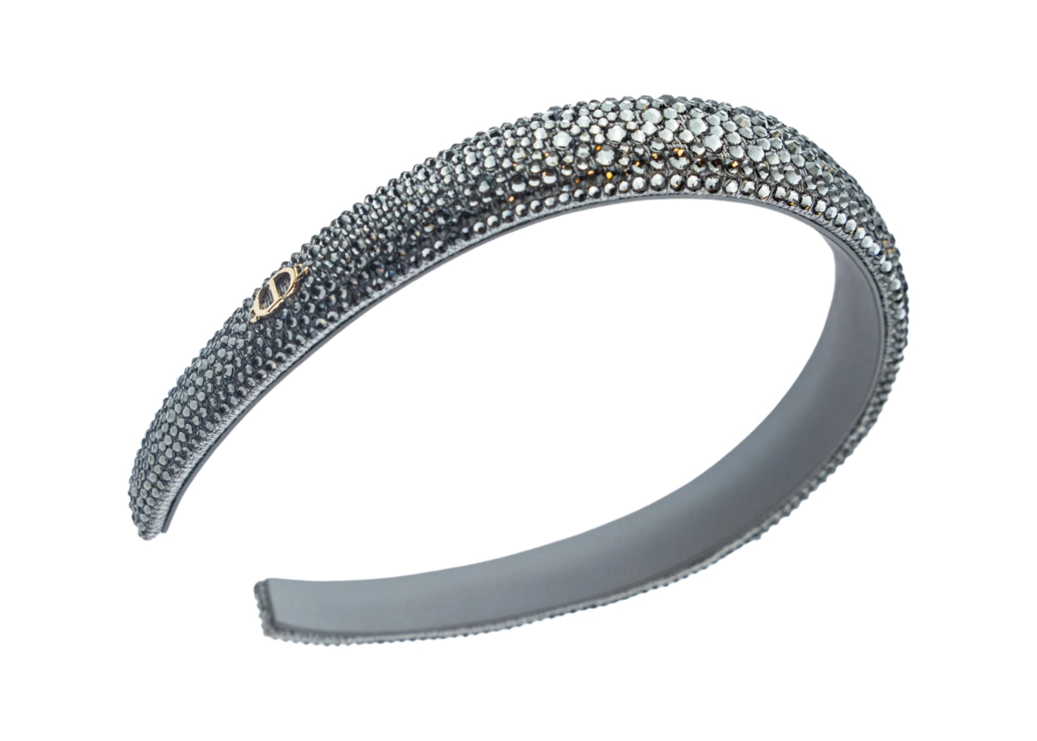 Dior Band Headband – Silver-Tone Strass