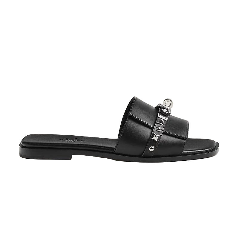 Hermes Sandales Giulia Veau Lisse